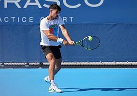 Todas las estadísticas del partido entre Alcaraz y Dzumhur en Cincinnati