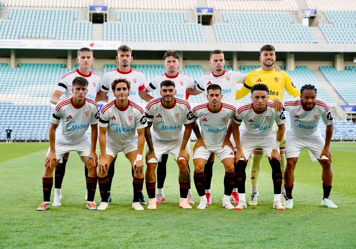El primer once del Sevilla FC en la etapa de Almeyda