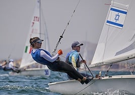 Los israelíes Lavy y Gal triunfan en el Mar Menor