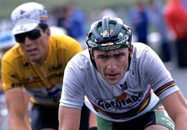 Gianni Bugno: «Yo no corría para Induráin; nadie puede decir que me vendí»