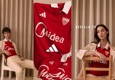 El Sevilla FC presenta su segunda equipación para la temporada 25-26
