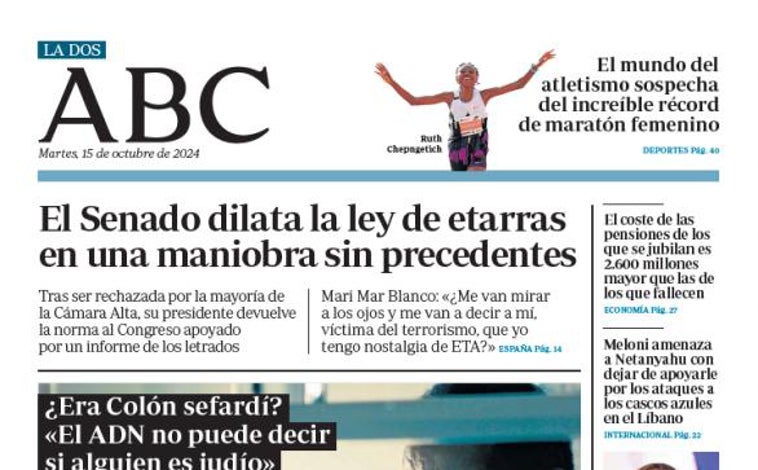 Imagen principal - Cuando el atletismo sospechaba del bestial récord de Ruth Chepngetich
