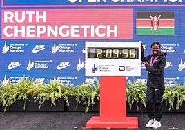 Cuando el atletismo sospechaba del bestial récord de Ruth Chepngetich