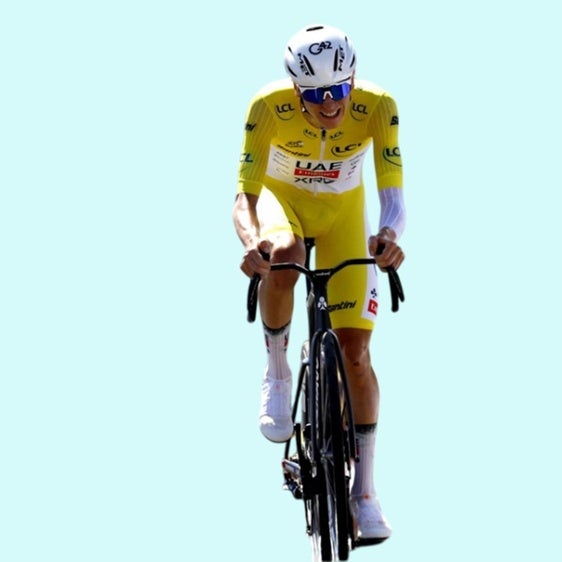 Pogacar también es el mejor contra el reloj en Peyragudes