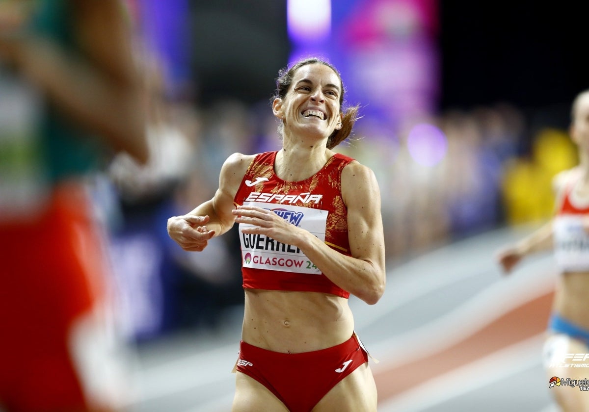Esther Guerrero bate el récord de España de la milla