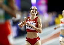 Esther Guerrero bate el récord de España de la milla