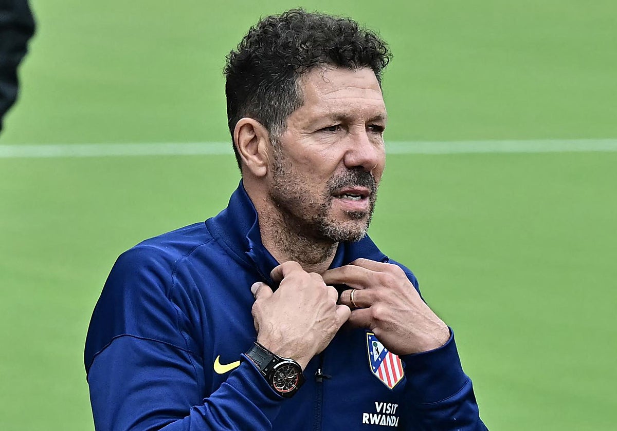 Simeone, durante el Mundial de Clubes