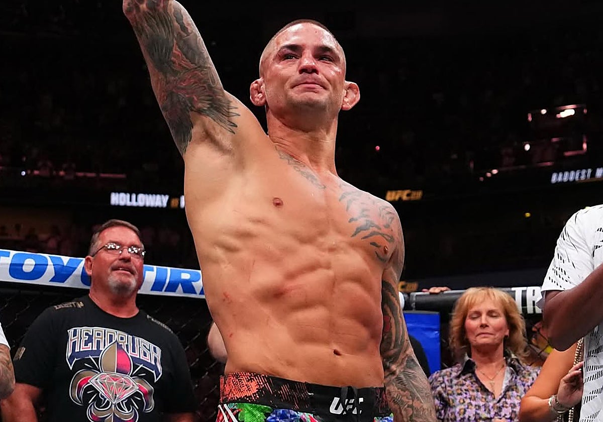 Dustin Poirier tras su última pelea de MMA