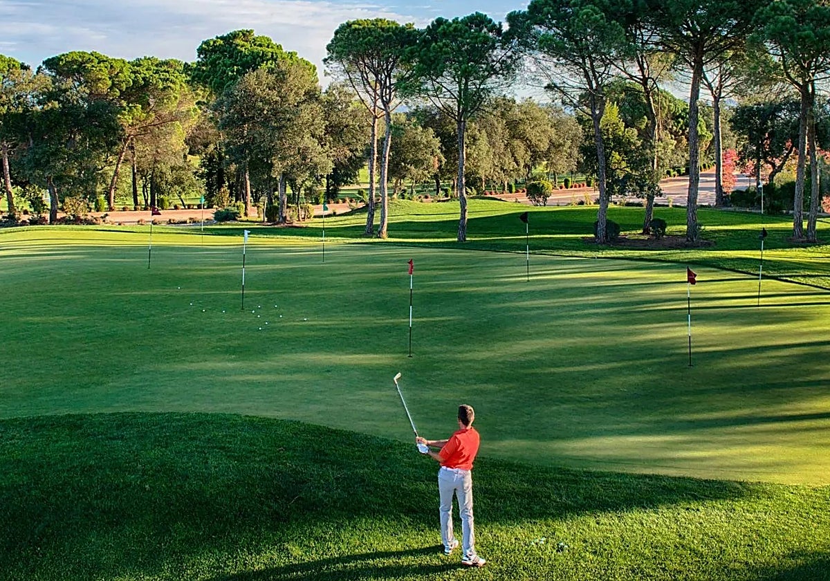 Zona de prácticas de Camiral, antes PGA de Cataluña, antigua sede del Open de España y del European Tour /