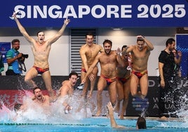 España, campeona del mundo de waterpolo