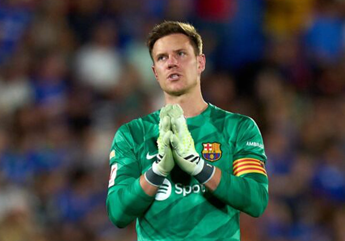 Ter Stegen, portero del Barcelona