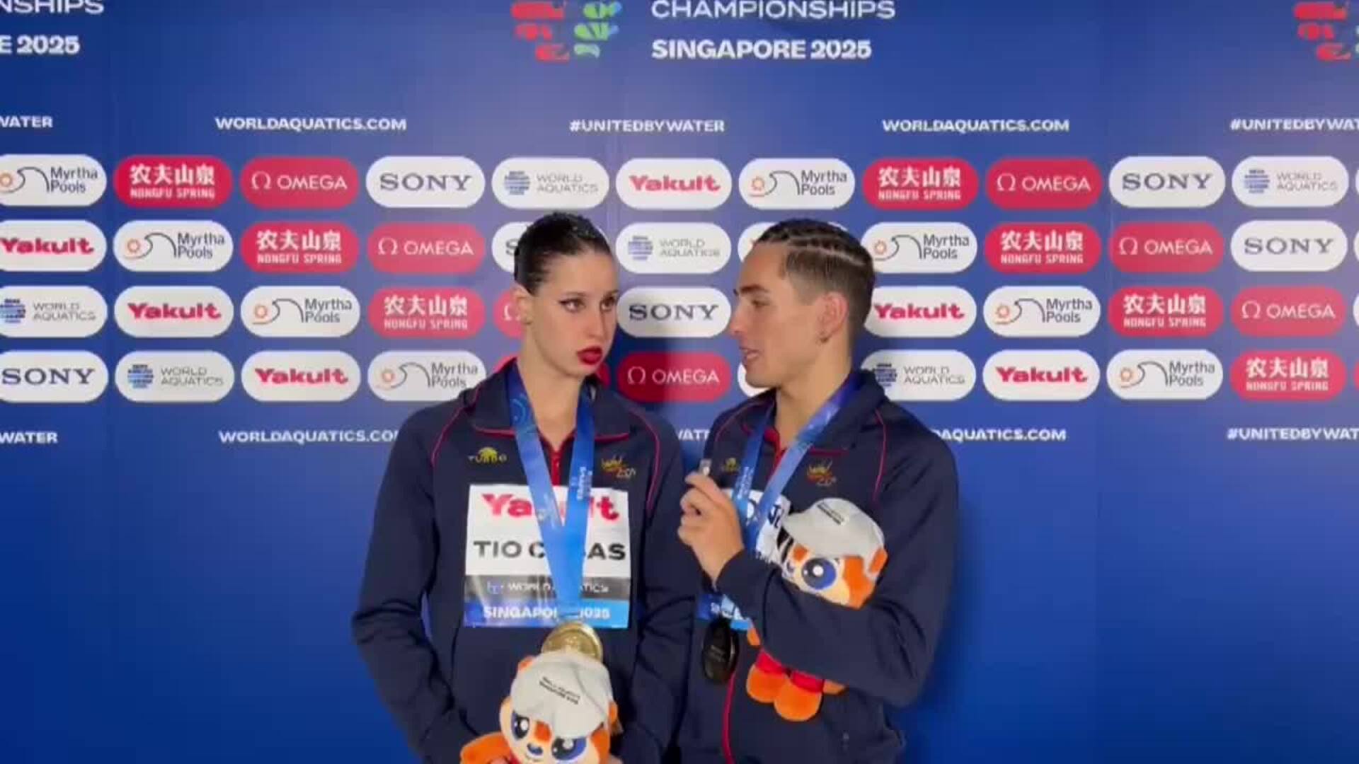 Dennis González e Iris Tió suman el tercer oro para España