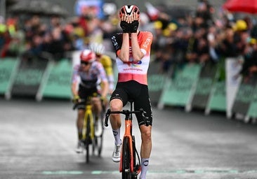 Arensman doblega a los gallos en La Plagne