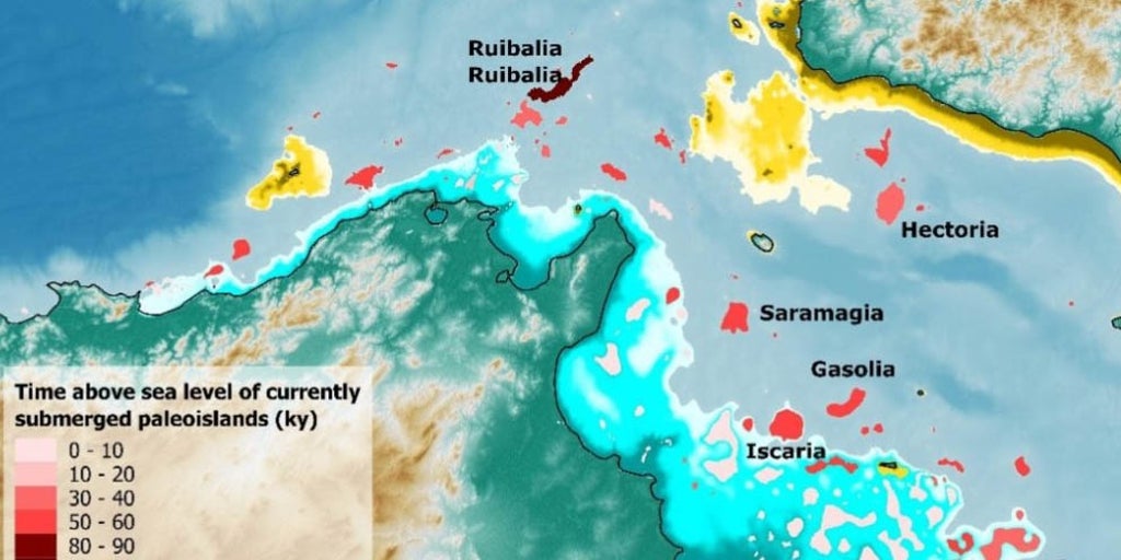 El artículo científico sobre paleoislas que homenajea a jugadores del Betis: Pandora, Ruibalia, Fekiria, Hectoria e Iscaria