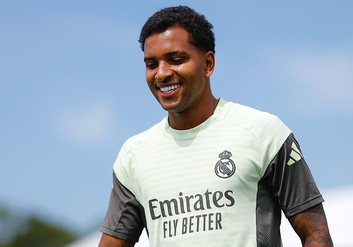 Rodrygo Goes, jugador del Real Madrid