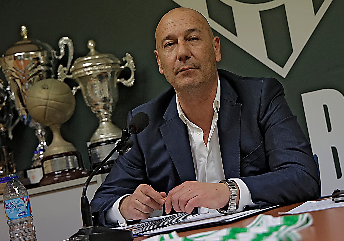 Pedro Fernández, presidente del Baloncesto Sevilla