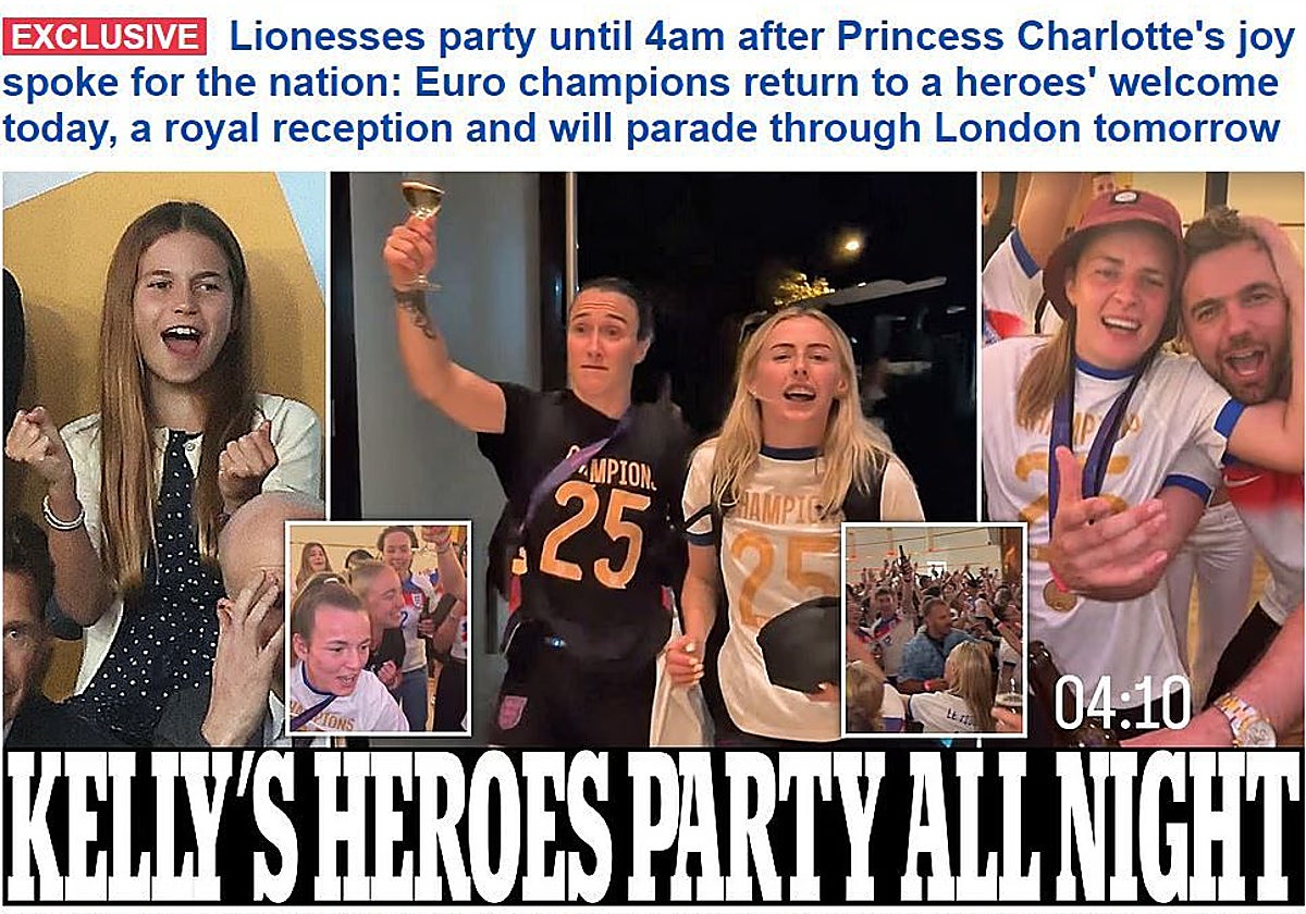 La prensa inglesa disfrutó tanto de la victoria como sus futbolistas