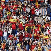 La de la selección femenina, una afición de sillón ball