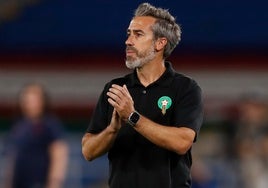 Jorge Vilda, actual seleccionador de Marruecos