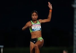 La sevillana Ana Estrella de León, campeona de España de triple salto en Tarragona