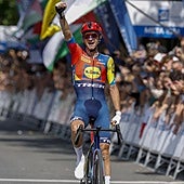 El ciclista italiano Giulio Ciccone gana la Clásica de San Sebastián