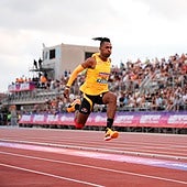 Jordan Díaz, oro y dudas en su regreso