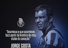 Muere Jorge Costa, excapitán del Oporto, por un infarto, a los 53 años