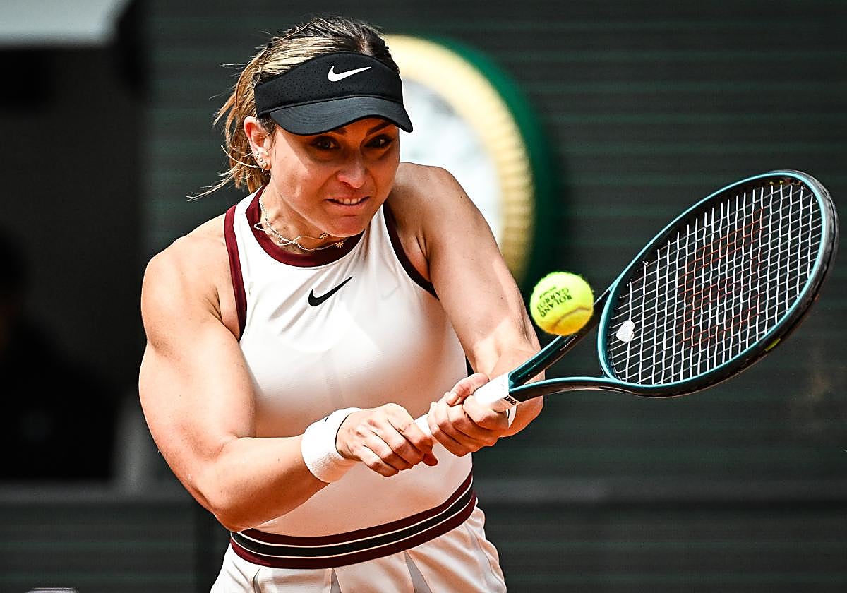 La tenista española Paula Badosa. (Archivo)