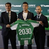 Presentación de Nelson Deossa como nuevo jugador del Betis