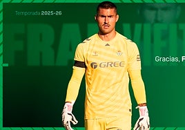 Fran Vieites rescinde su contrato con el Betis