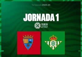 El Betis Deportivo se estrena el 31 de agosto ante el Teruel