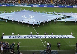 La UEFA se posiciona contra Israel: «Dejad de matar niños. Dejad de matar civiles»