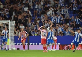 Un decepcionante Atlético se deja remontar en Cornellà