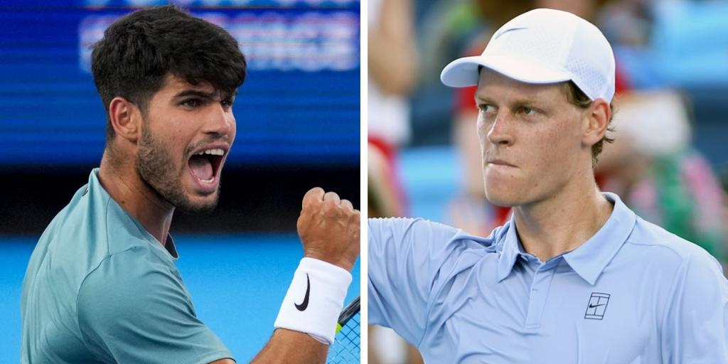 Where to see on television and online Alcaraz’s game today of the Cincinnati Masters final and what time he plays against Sinner