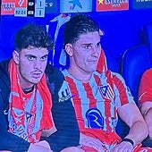 La carita de Julián Álvarez que resume al Atlético