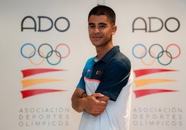 Mohamed Attaoui, en la previa del Campeonato de Europa por Equipos celebrado en Madrid