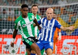 Nazinho, en la 'pole' para el lateral izquierdo del Betis a la espera del adiós de Ricardo