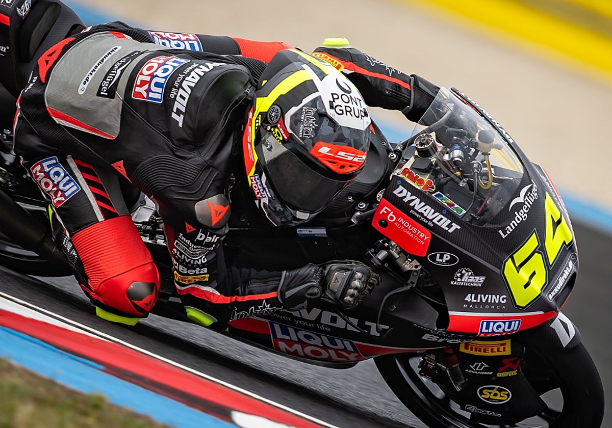 David Muñoz, en el Circuito de Balaton Park