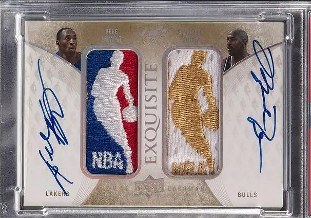 El escandaloso precio récord pagado por un cromo de Michael Jordan y Kobe Bryant