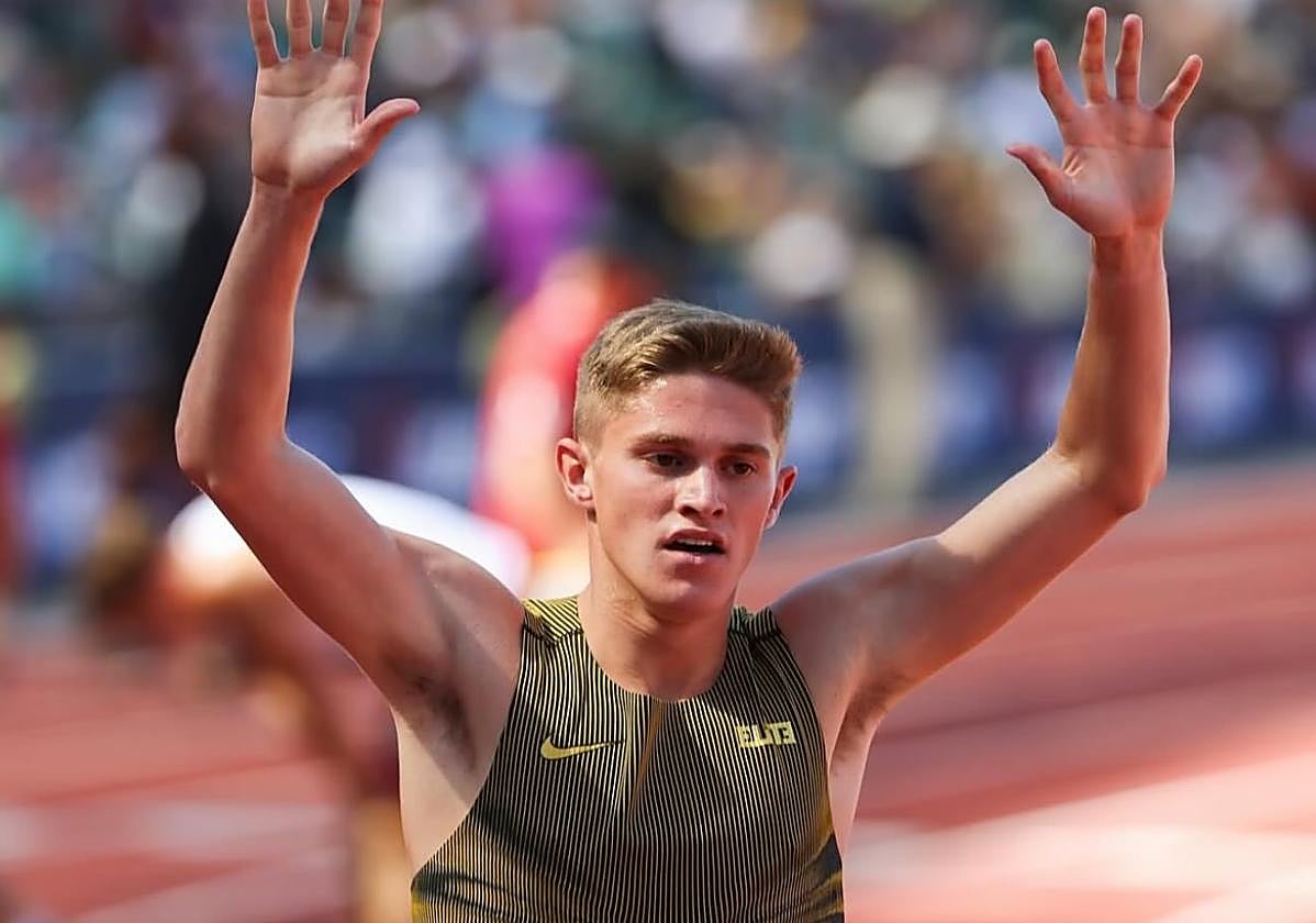 Cooper Lutkenhaus, joven velocista norteamericano de 16 años