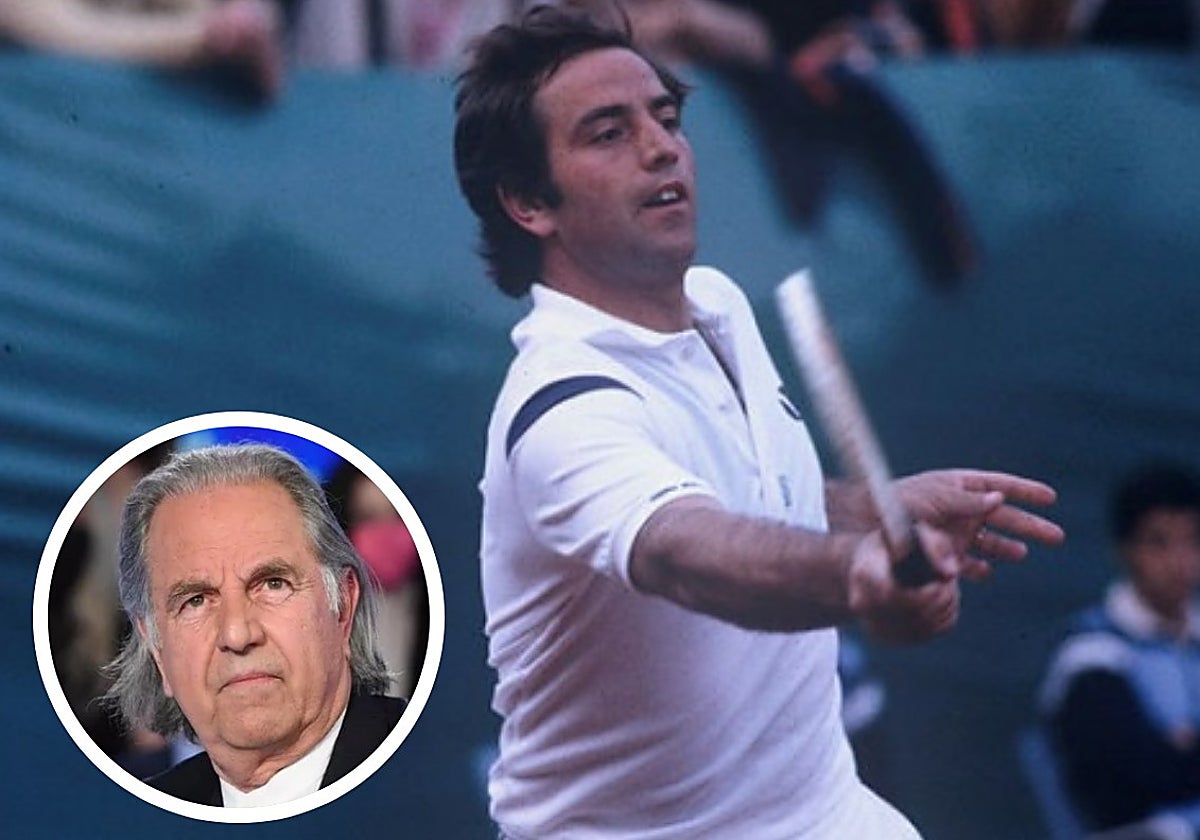 Paolo Bertolucci, en su etapa como tenista profesional