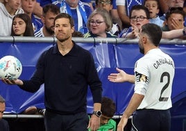 Xabi, sobre la suplencia de Vini: «Son decisiones pensando en el equipo»