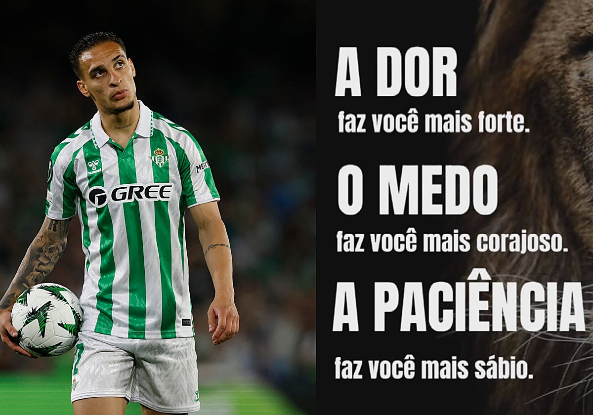 Mensaje de Antony en redes sociales en clara alusión a su posible futuro con el Betis