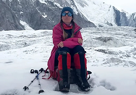 Sin señales de vida de Natalia Nagovitsyna 16 días después de quedar atrapada a 7.000 metros de altura