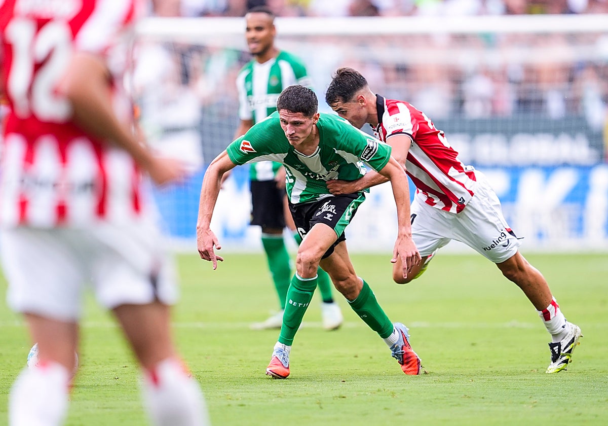 Altimira, en el partido ante el Athletic