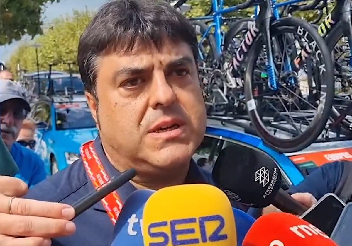 Óscar Guerrero, director del equipo Israel