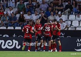 Gonzalo Petit anota y asiste con el Mirandés