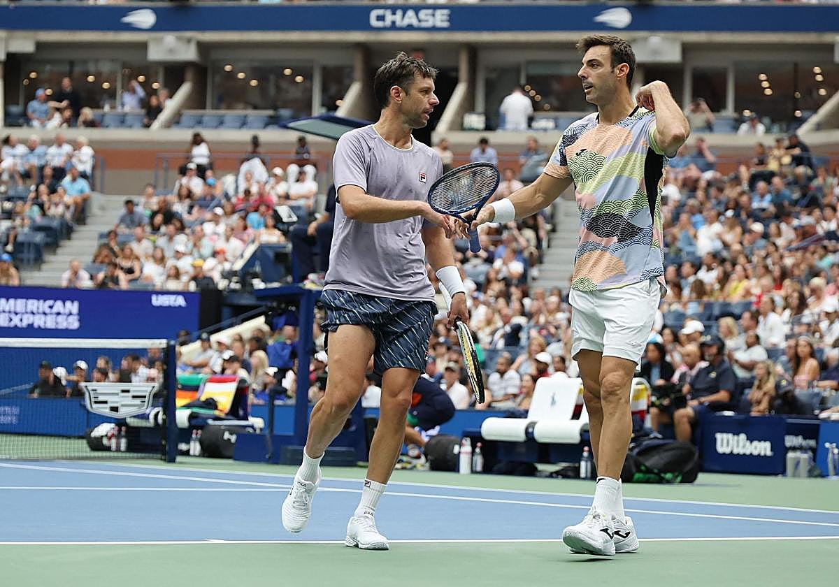 Zeballos y Granollers, en la final del US Open