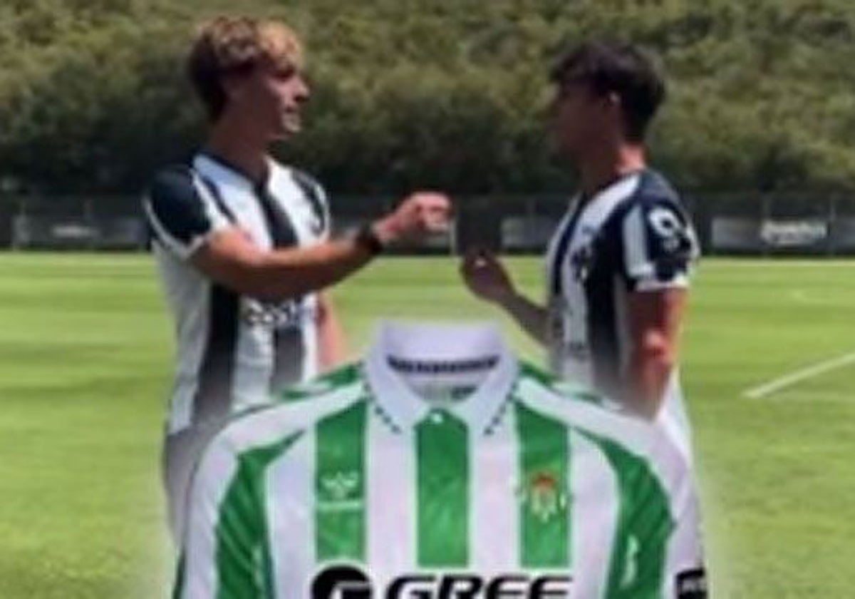 Canales y Óliver Torres, en el vídeo
