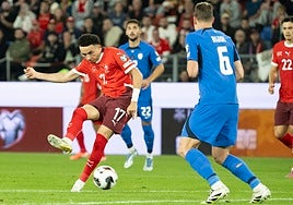 Vargas brilla en otra victoria de Suiza; Vlachodimos regresa sin minutos